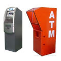 Metal Atm Cabinet Enclosure , Automated Banking Machine Enclosure